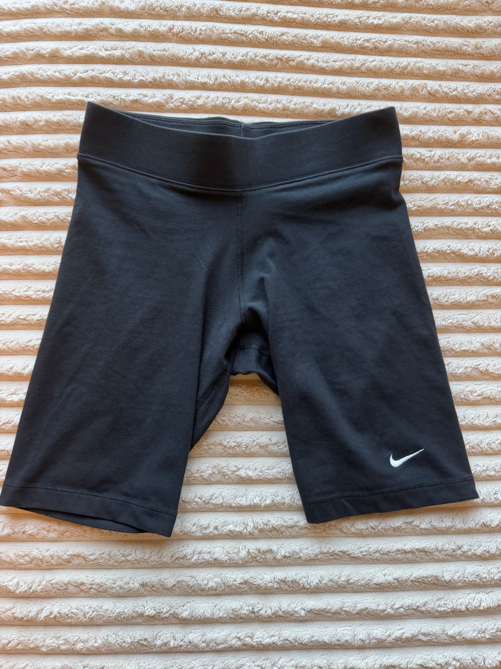 Nike Athletic Bike Shorts with White Logo